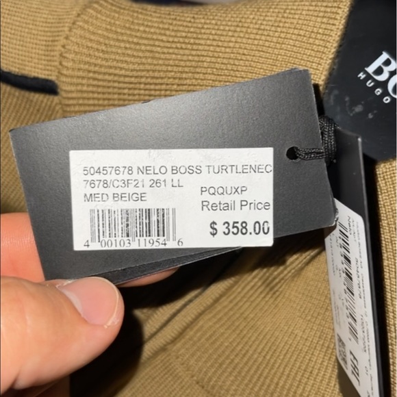 Hugo Boss Turtle Neck Zip - Picture 6 of 7